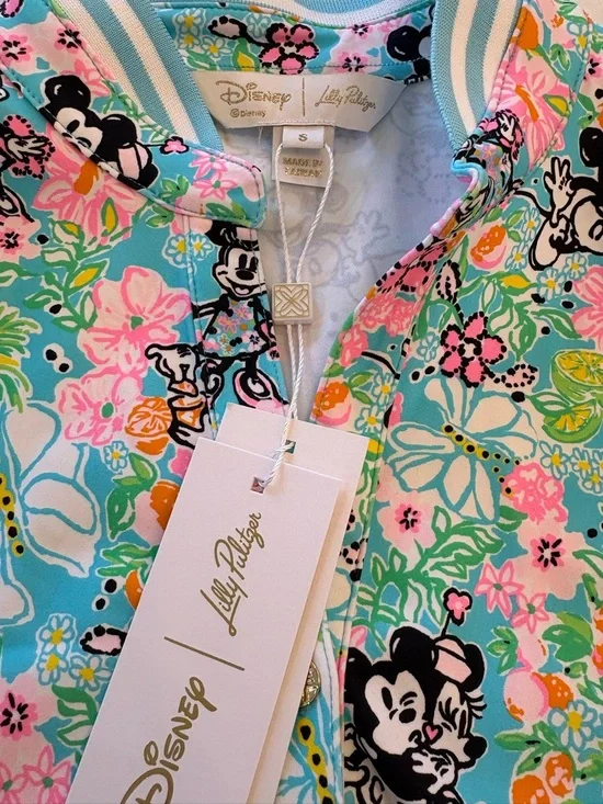 Lilly Pulitzer Love Active Dress Lilly hearts Disney Minnie Mickey small - Picture 2 of 4